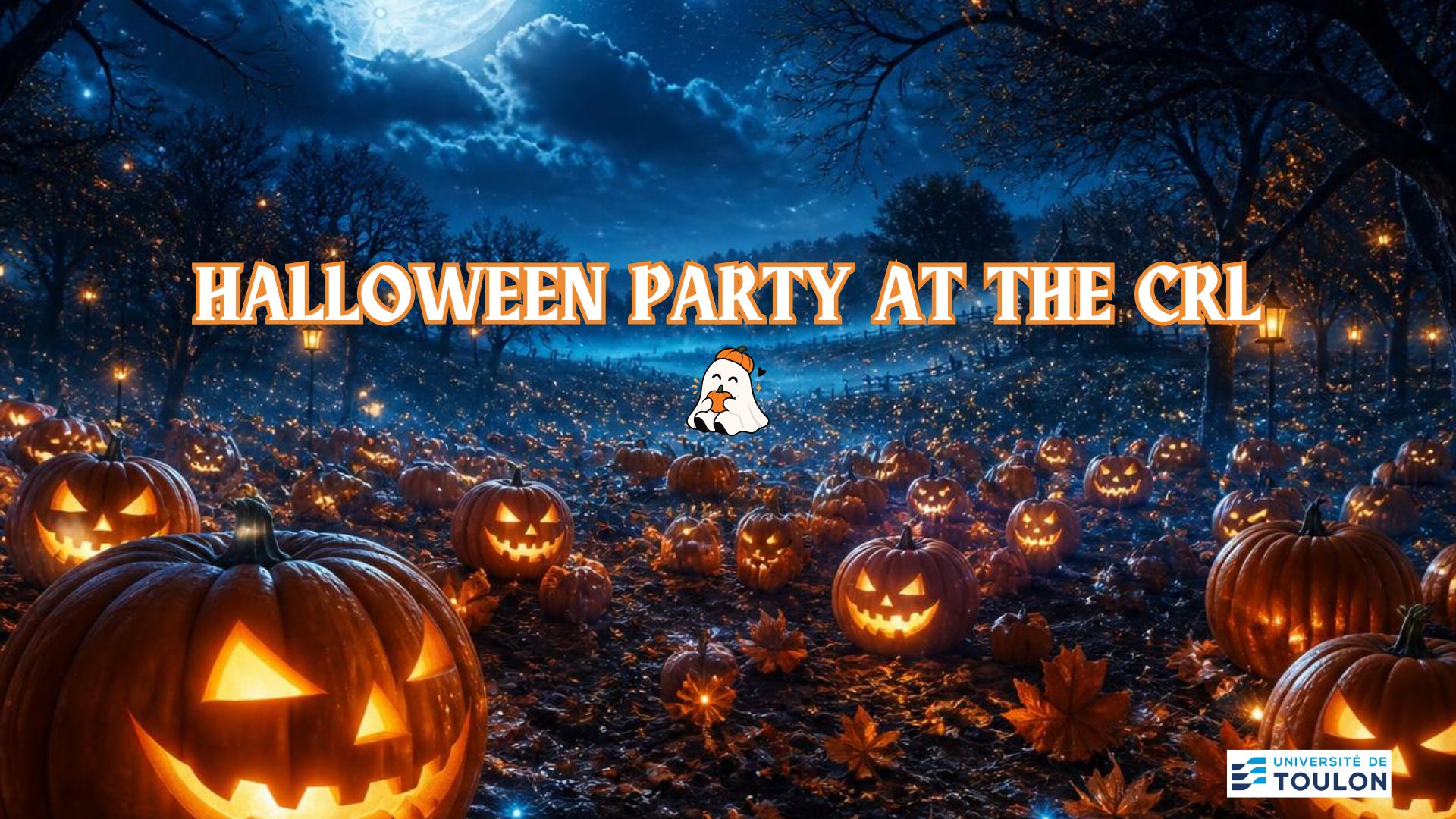 Halloween party at the CRL ! 