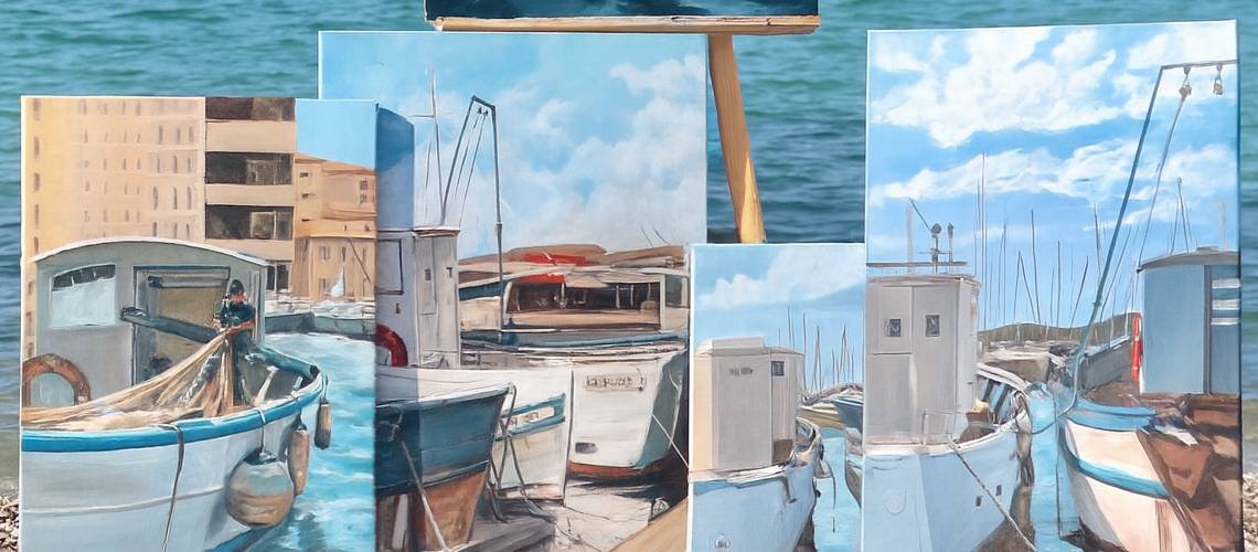 Exposition de marines d'Eléonore de Gentile