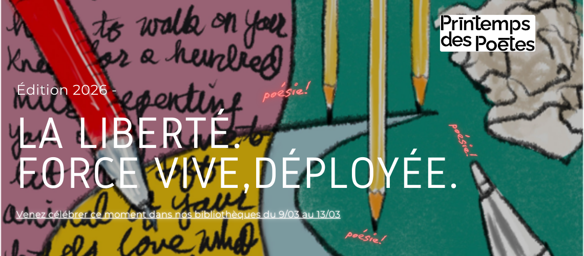Printemps des poètes 2026